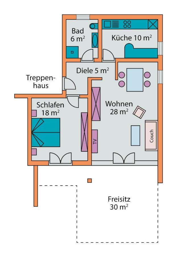 Ferienwohnung Kuckucksnest Lahr  Exterior foto